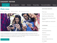 Tablet Screenshot of gadgetfever.org
